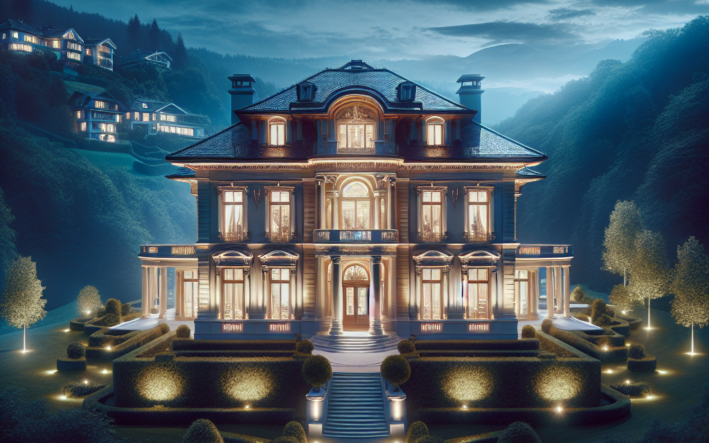 Glanz und glamour: Einblicke in die luxuriösen villen der stars